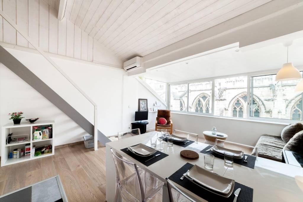 Apartmán Panorama Unique - Duplex En Hyper Centre Ail Lyon Exteriér fotografie